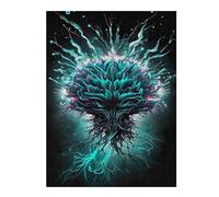 52x38cm/1000pcs Jigsaw Puzzles- Explosion of Neurons Jigsaws for Adults Brain Teaser Game Precision Cutting Deal As Gifts for The Whole Family 52x38cm/1000pcs