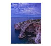 52x38cm/1000pcs Jigsaw Puzzles for Adults Blue Grotto At Dawn Teenagers Puzzles Hands-on Game Improve Memory Parent-child Interaction 52x38cm/1000pcs