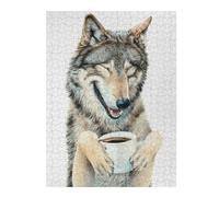 52x38cm/1000pcs Jigsaw Puzzles for Adults Coffee In The Moonlight Puzzles for Adults Hands-on Game Perfect Decoration Unique Gifts for Birthday And Christmas 52x38cm/1000pcs