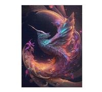 52x38cm/1000pcs Jigsaw Puzzles for Adults Enchanted Hummingbird Flight -1 Jigsaw Puzzle Hands-on Game Wall Art Unique Gifts for Birthday And Christmas 52x38cm/1000pcs