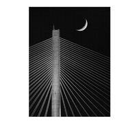 52x38cm/1000pcs Jigsaw Puzzles for Adults Forth Crossing Edinburgh Puzzles for Adults Hands-on Game Perfect Decoration Unique Gifts for Birthday And Christmas 52x38cm/1000pcs