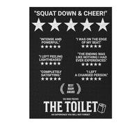 52x38cm/1000pcs Jigsaw Puzzles for Adults FUNNY TOILET BLACK THEATRE Jigsaw Puzzle Hands-on Game Wall Art Unique Gifts for Birthday And Christmas 52x38cm/1000pcs