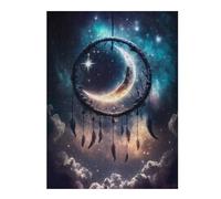 52x38cm/1000pcs Jigsaw Puzzles for Adults Galactic Dreamcatcher -2 Teenagers Puzzles Relax Games Stress Reliever Difficult And Challenge 52x38cm/1000pcs