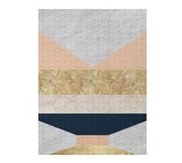 52x38cm/1000pcs Jigsaw Puzzles for Adults Geometric Textures XI Jigsaw for Adults Family Game Precision Cutting Birthday And Unique Gifts 52x38cm/1000pcs