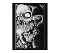 52x38cm/1000pcs Jigsaw Puzzles for Adults Grim Reaper Skull Puzzles for Adults Hands-on Game Perfect Decoration Unique Gifts for Birthday And Christmas 52x38cm/1000pcs
