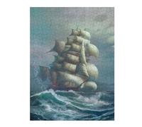 52x38cm/1000pcs Jigsaw Puzzles for Adults Jigsaw Cutty Sark Puzzles for Adults Brain Teaser Game Wall Art Christmas Birthday Gifts 52x38cm/1000pcs