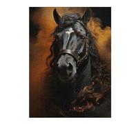 52x38cm/1000pcs Jigsaw Puzzles for Adults Jigsaw Hot Sunset Horse Wildlife Puzzles for Adults Brain Teaser Game Wall Art Christmas Birthday Gifts 52x38cm/1000pcs