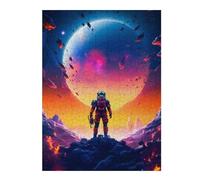 52x38cm/1000pcs Jigsaw Puzzles for Adults Jigsaw Space Adventures Colorful Puzzles for Adults DIY Toys Improve Memory Christmas Birthday Gifts 52x38cm/1000pcs