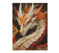 52x38cm/1000pcs Jigsaw Puzzles for Adults Mysterious Dragon Mosaic Jigsaw for Adults Relax Games For Family Fun for Is Ideal As A Gift 52x38cm/1000pcs