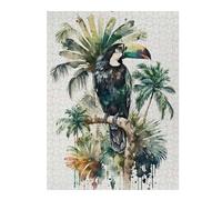 52x38cm/1000pcs Jigsaw Puzzles for Adults Palm Trees And Paradise Puzzles for Adults Hands-on Game Perfect Decoration Unique Gifts for Birthday And Christmas 52x38cm/1000pcs