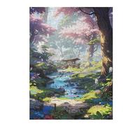 52x38cm/1000pcs Jigsaw Puzzles for Adults Secret Garden Adult Puzzles Brain Teaser Game Precision Cutting Difficult And Challenge 52x38cm/1000pcs