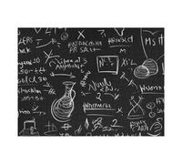 52x38cm/1000pcs Jigsaw Puzzles for Adults Teenagerss Chemistry Formulas And Symbols on Blackboard Puzzles for Adults Hands-on Game Precision Cutting Parent-child Interaction 52x38cm/1000pcs