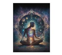 52x38cm/1000pcs Jigsaw Puzzles for Adults Teenagerss Soul Inner Harmonization Puzzles for Adults Hands-on Game Precision Cutting Parent-child Interaction 52x38cm/1000pcs