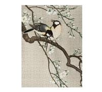 52x38cm/1000pcs Jigsaw Puzzles for Adults Teenagerss Spring Blossoms And Birds Puzzle for Adults Relax Games Difficult Challenge Parent-child Interaction 52x38cm/1000pcs