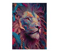 52x38cm/1000pcs Jigsaw Puzzles for Adults The Pride Lion Teenagers Puzzles DIY Toys Precision Cutting Parent-child Interaction 52x38cm/1000pcs