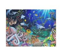 52x38cm/1000pcs Jigsaw Puzzles for Adults Underwater Paradise Marine Life Scene Jigsaw for Adults Relax Games For Family Fun for Is Ideal As A Gift 52x38cm/1000pcs