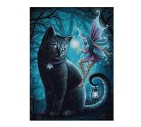 52x38cm/1000pcs Jigsaw Puzzles for Teenagerss Enchanted Forest Whiskers Jigsaw Relax Games But Fun And Humorous Unique Birthday And Xmas Gifts 52x38cm/1000pcs