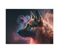 52x38cm/1000pcs Jigsaw Puzzles for Teenagerss Galactic Canine Majesty -6 Jigsaw Relax Games But Fun And Humorous Unique Birthday And Xmas Gifts 52x38cm/1000pcs