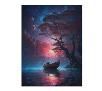 52x38cm/1000pcs Jigsaw Puzzles for Teenagerss Jigsaw Moonlight Serenade Jigsaw Hands-on Game Improve Memory for Birthday, Chrismas 52x38cm/1000pcs