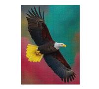 52x38cm/1000pcs Jigsaw Puzzles for Teenagerss Jigsaw Rasta Bald Eagle Adult Puzzles Hands-on Game Home Decoration for Birthday, Chrismas 52x38cm/1000pcs