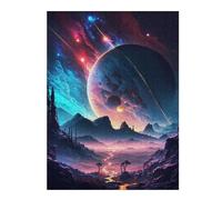 52x38cm/1000pcs Jigsaw Puzzles for Teenagerss Jigsaw Stellar Galaxy Planet Jigsaw Puzzle Toy Wall Decor Wall Art Unique Birthday And Gifts 52x38cm/1000pcs