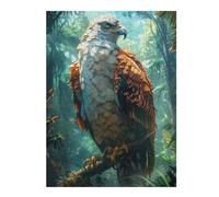 52x38cm/1000pcs Jigsaw Puzzles for Teenagerss Jigsaw Tropical Rain Forest Eagle Jigsaw Anti-Stress Toys But Fun And Humorous for Birthday, Chrismas 52x38cm/1000pcs