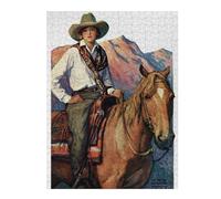 52x38cm/1000pcs Jigsaw Puzzles for Teenagerss Lasy on The Horse Puzzles for Adults Hands-on Game Difficult Challenge Help The Brain Exercise 52x38cm/1000pcs