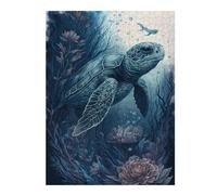 52x38cm/1000pcs Jigsaw Puzzles for Teenagerss Turtle Imaginary Friend Jigsaw Brain Teaser Game Wall Decoration Unique Birthday And Xmas Gifts 52x38cm/1000pcs