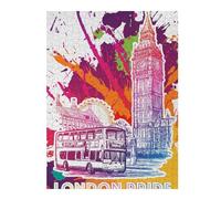 52x38cm/1000pcs Jigsaws Adults Puzzles Gifts London Pride 01 Jigsaw Puzzle Hands-on Game Presents for Women Gifts for Friends And Family 52x38cm/1000pcs