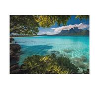 52x38cm/1000pcs Jigsaws Adults Puzzles Gifts Tropical Haven Puzzle for Adults Hands-on Game Wall Decoration Gifts for Friends And Family 52x38cm/1000pcs