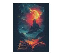 52x38cm/1000pcs Jigsaws Book Magic Nature Puzzles for Adults Anti-Stress Toys Pattern Assembly Deal As Gifts for The Whole Family 52x38cm/1000pcs