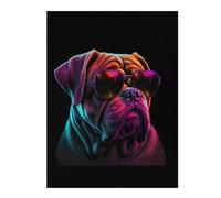 52x38cm/1000pcs Jigsaws Dogue De Bordeaux Puzzles for Adults Anti-Stress Toys Pattern Assembly Deal As Gifts for The Whole Family 52x38cm/1000pcs