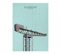 52x38cm/1000pcs Jigsaws for Adults Puzzle Glasgow Tower Snippet Jigsaws for Adults Family Game Difficult Hard Gifts for Friends And Family 52x38cm/1000pcs