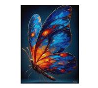 52x38cm/1000pcs Jigsaws for Adults Puzzle Luminous Butterfly - Expressionist Animal Art Puzzles for Adults Anti-Stress Toys Wall Decoration Gifts for Friends And Family 52x38cm/1000pcs