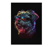 52x38cm/1000pcs Jigsaws for Teenagerss Brussels Griffon Jigsaws for Adults Toy Wall Decor Home Decoration Challenging To Complete 52x38cm/1000pcs