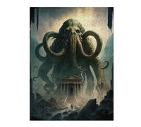 52x38cm/1000pcs Jigsaws for Teenagerss Monumental Mythical Beast Jigsaw Puzzle Relaxing Games Difficult Challenge Challenging To Complete 52x38cm/1000pcs