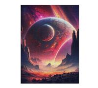 52x38cm/1000pcs Jigsaws for Teenagerss Puzzle Brilliant Cosmos Sunset Puzzles for Adults Hands-on Game Home Decoration for Is Ideal As A Gift 52x38cm/1000pcs