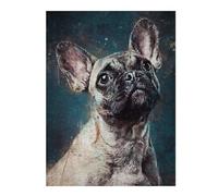 52x38cm/1000pcs Jigsaws for Teenagerss Puzzle Splatter Expression Dog Puzzles for Adults Hands-on Game Home Decoration for Is Ideal As A Gift 52x38cm/1000pcs