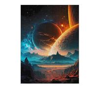 52x38cm/1000pcs Jigsaws for Teenagerss Puzzle Stellar Plateau Universe Puzzles for Adults Hands-on Game Home Decoration for Is Ideal As A Gift 52x38cm/1000pcs