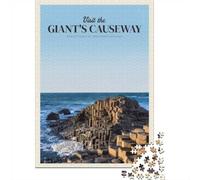52x38cm/1000pcs, Paper Puzzle, 1000 Pieces, Visit The Giants Causeway