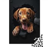 52x38cm/1000pcs, Paper Puzzle, 1000 Pieces, Vizsla