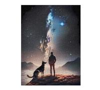 52x38cm/1000pcs Puzzle For Adults Celestial Pioneers Puzzle for Adults Relaxing Games Staycation Kill Time Unique Birthday And Gifts 52x38cm/1000pcs