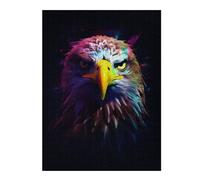 52x38cm/1000pcs Puzzle For Adults Colorful Eagle Dark BG Puzzle for Adults DIY Toys Presents for Women Deal As Gifts for The Whole Family 52x38cm/1000pcs