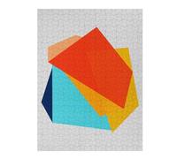 52x38cm/1000pcs Puzzle For Adults Modern Geometry IV Jigsaw for Adults Hands-on Game A Work of Art Deal As Gifts for The Whole Family 52x38cm/1000pcs