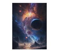 52x38cm/1000pcs Puzzle For Adults Mysterious Universe Puzzle for Adults Relaxing Games Staycation Kill Time Unique Birthday And Gifts 52x38cm/1000pcs