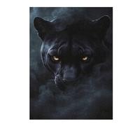52x38cm/1000pcs Puzzle For Adults Wild Panther Halloween Jigsaw for Adults Hands-on Game A Work of Art Deal As Gifts for The Whole Family 52x38cm/1000pcs