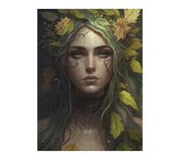52x38cm/1000pcs Puzzles for Adults Forest Nymph Portrait Teenagers Puzzles Hands-on Game Enhance Memory Unique Gifts for Birthday And Christmas 52x38cm/1000pcs