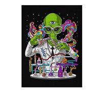 52x38cm/1000pcs Puzzles for Teenagerss Alien Lab Experiment-1 Jigsaw for Adults Brain Teaser Game But Fun And Humorous for Birthday, Chrismas 52x38cm/1000pcs