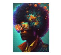 52x38cm/1000pcs Puzzles for Teenagerss Colorful Thoughts Adult Puzzles Hands-on Game Pattern Assembly Unique Birthday And Gifts 52x38cm/1000pcs