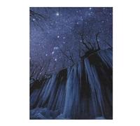52x38cm/1000pcs Puzzles for Teenagerss Freezing Cold Night Jigsaw Puzzle Toy Wall Decor Difficult Challenge Stress Reduction Gifts 52x38cm/1000pcs
